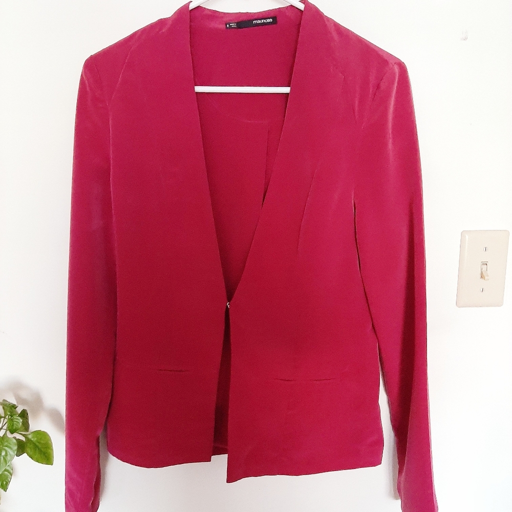 Maurices Pink Blazer size small